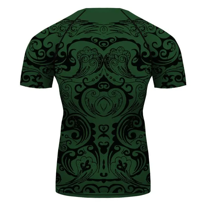 Slytherin Harry Potter Longsleeve Running Baselayer Compression Shirt