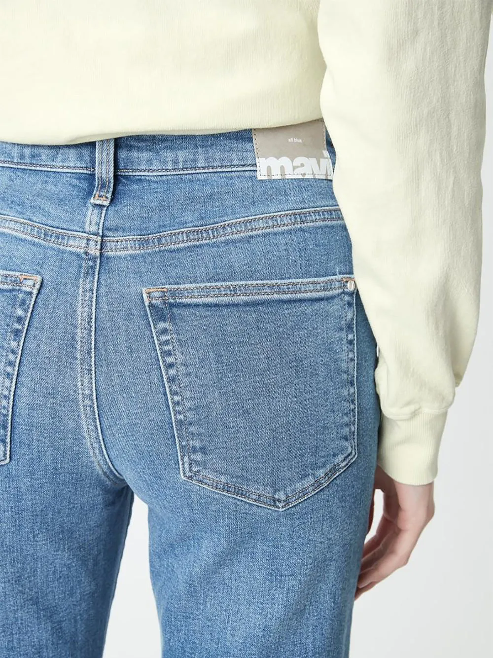 Soho Jeans - Mid Distressed Recycled Blue