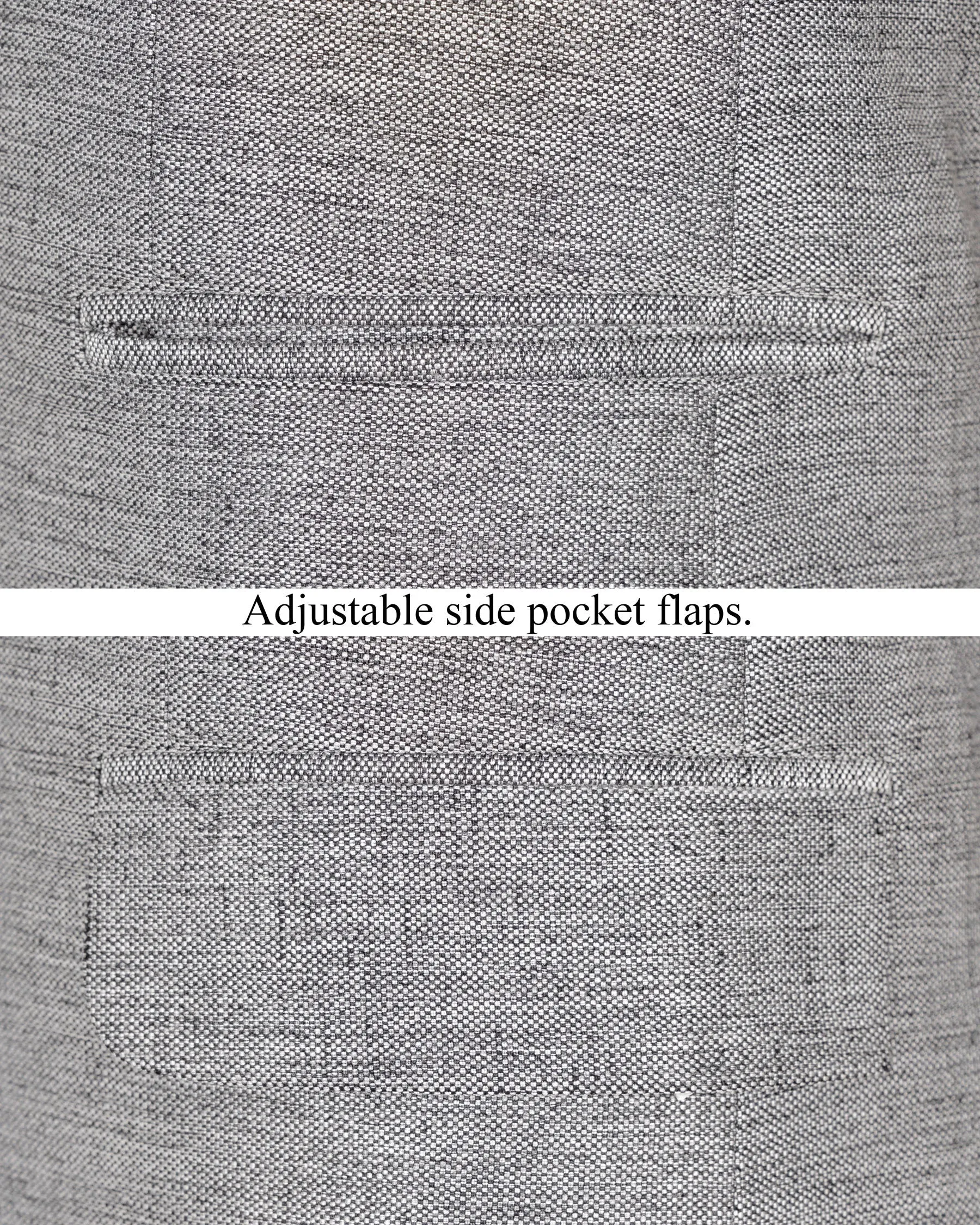 Spun Parl Gray Designer Blazer