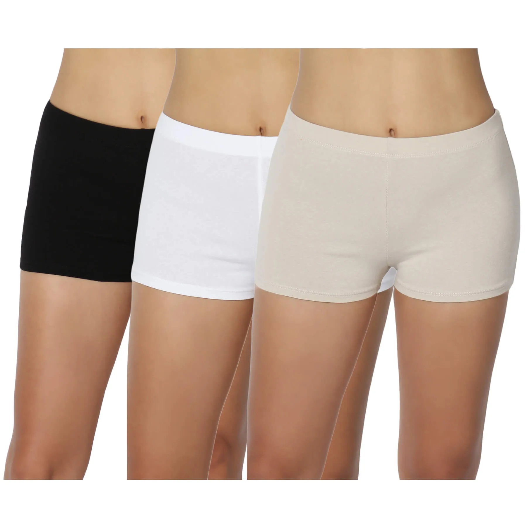 Stair Cotton Mini Boy Shorts