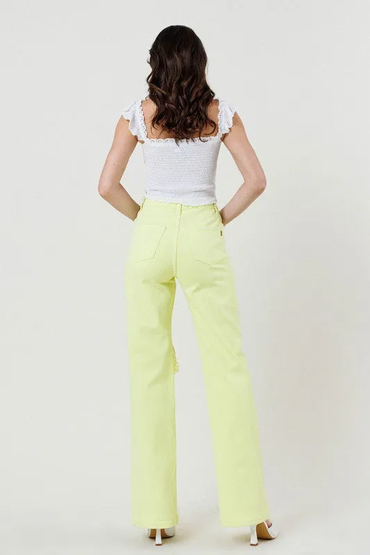 Straight Leg Jeans