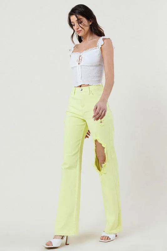 Straight Leg Jeans