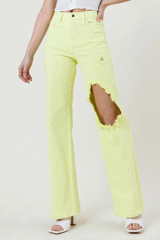 Straight Leg Jeans