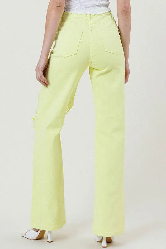Straight Leg Jeans