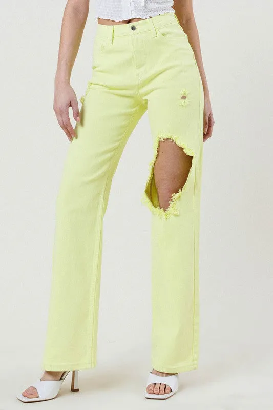 Straight Leg Jeans