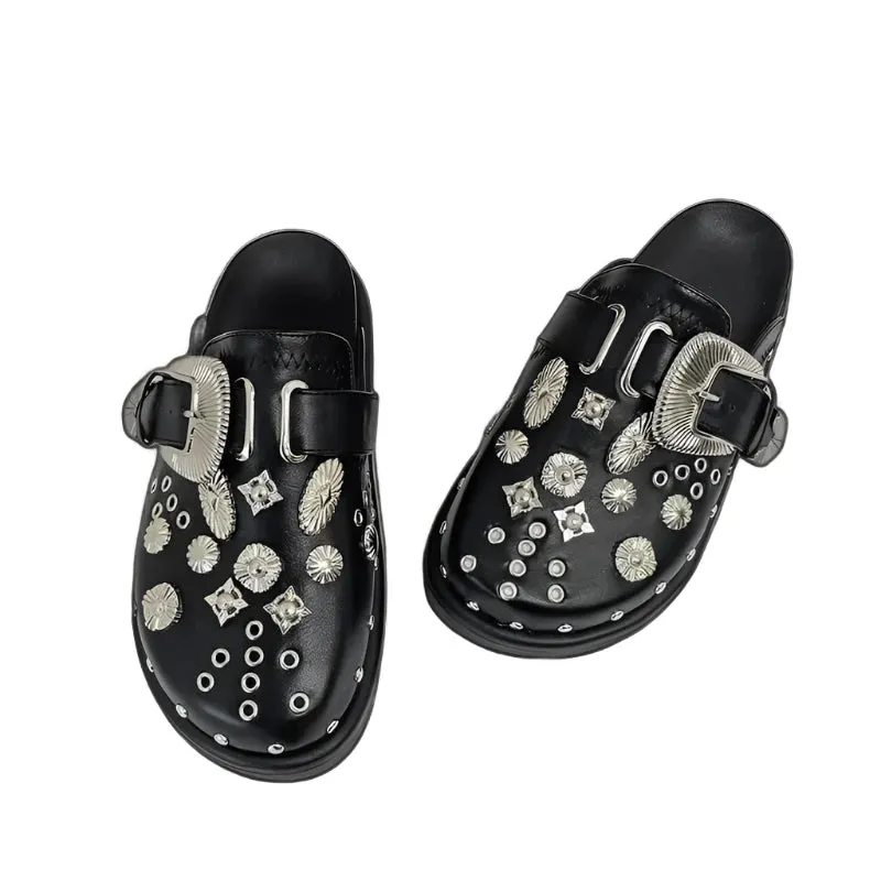 Studded Mule Clogs