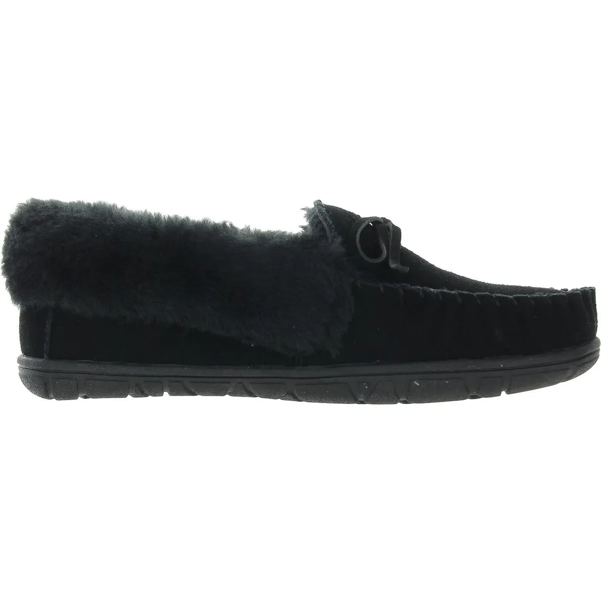 Style & Co. Womens Faux Fur Suede Moccasins