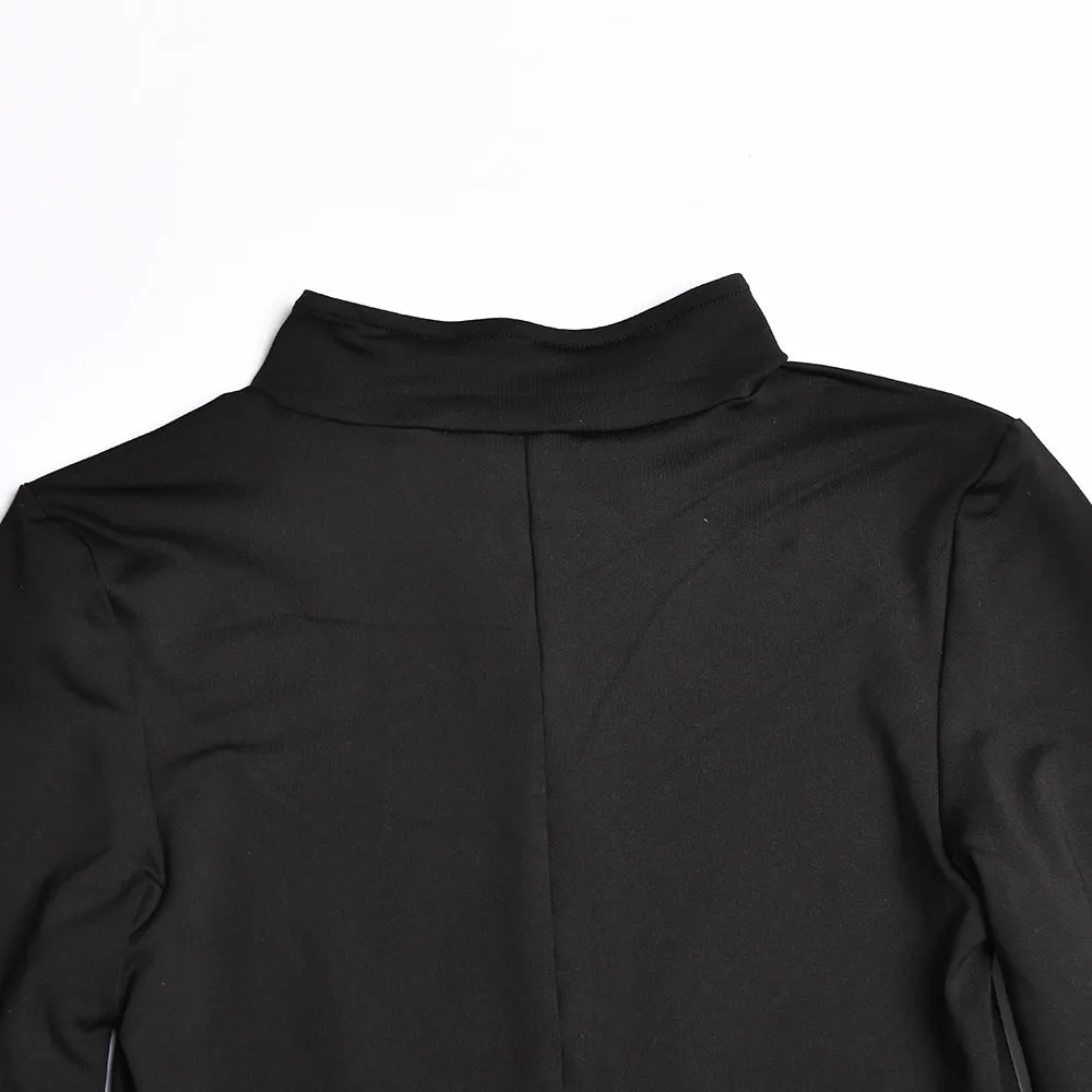 Stylish Zip-Up High-Elasticity Slim Fit Casual Sport Jumpsuit S-231120-34