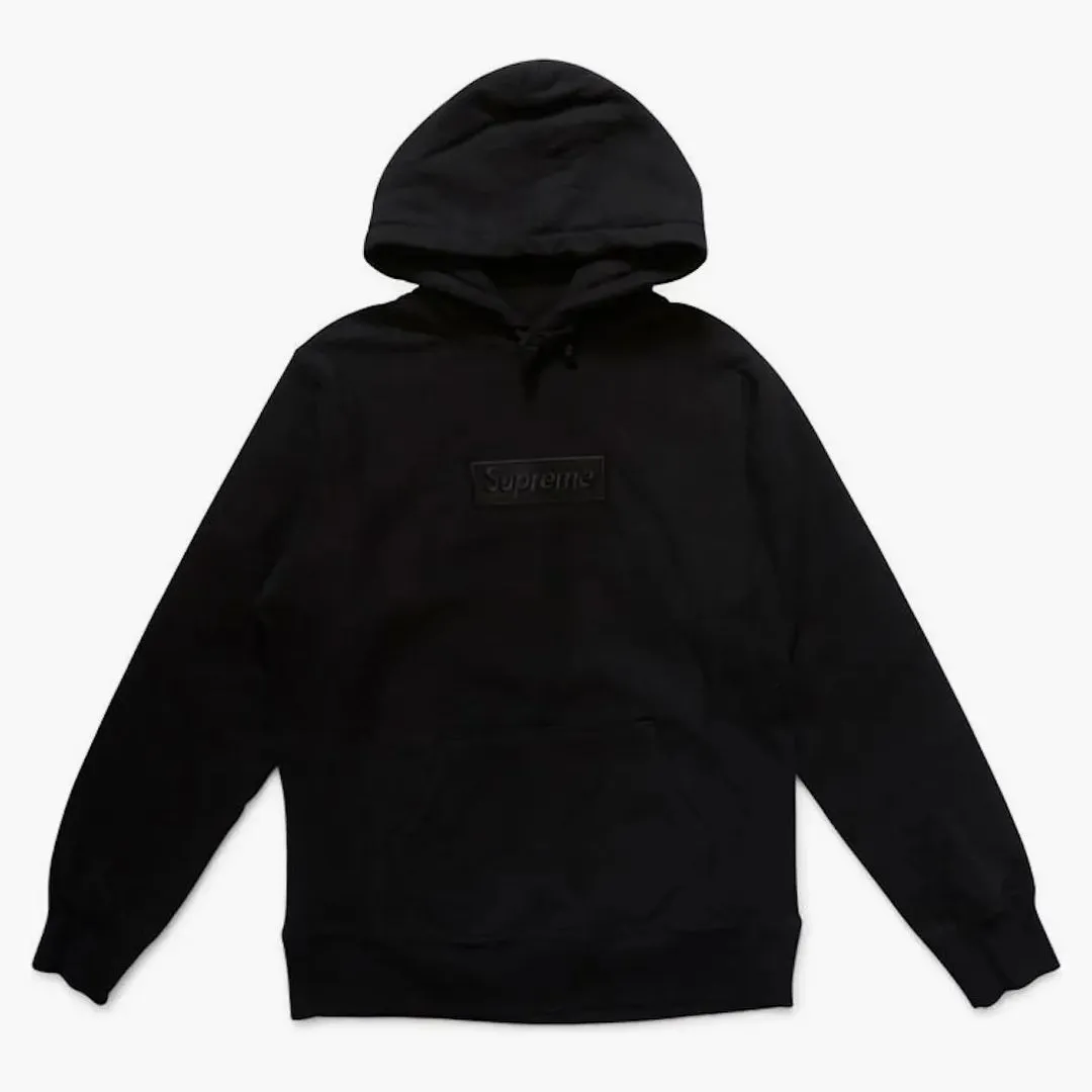 Supreme Box Logo Pullover Hoodie Black