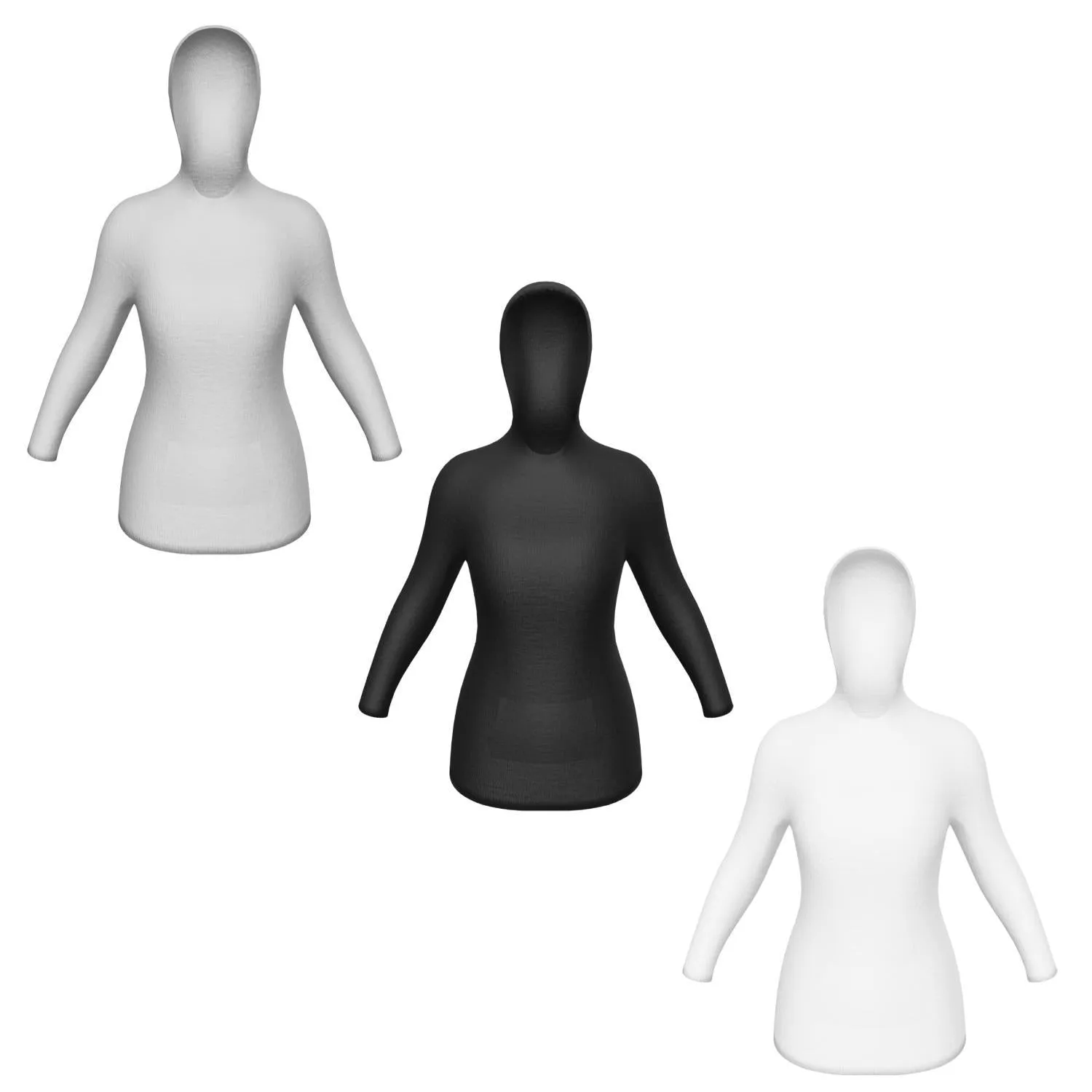 Thin Pullover Hoodie for Women