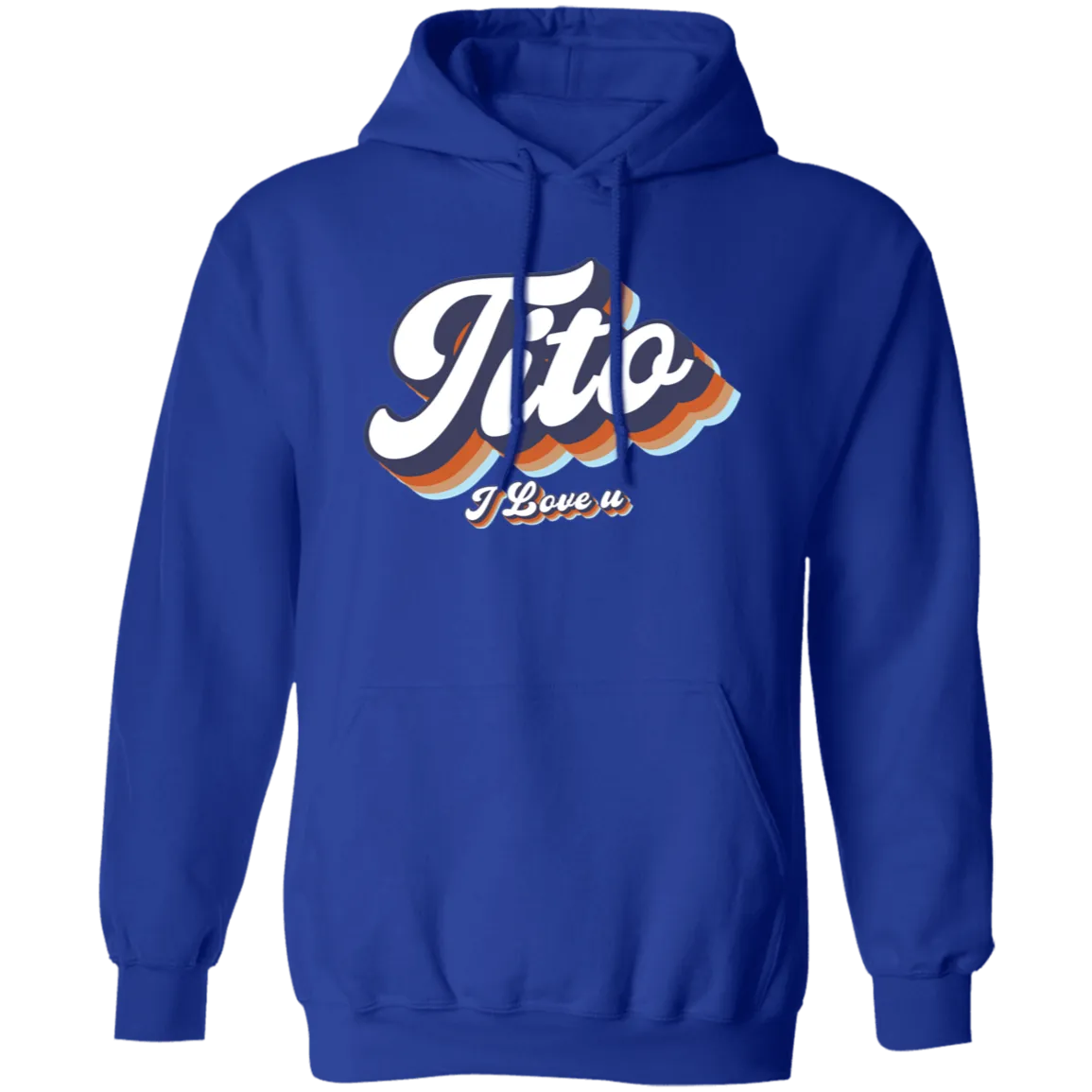 Tito I Love U Unisex Pullover Hoodie