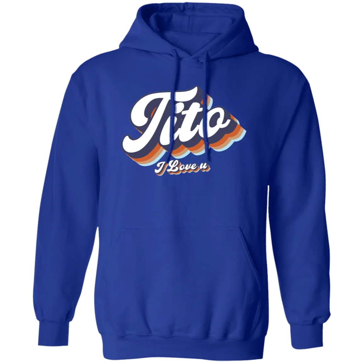 Tito I Love U Unisex Pullover Hoodie