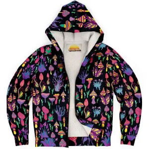 Trippy Mushrooms | Zip Up Hoodie