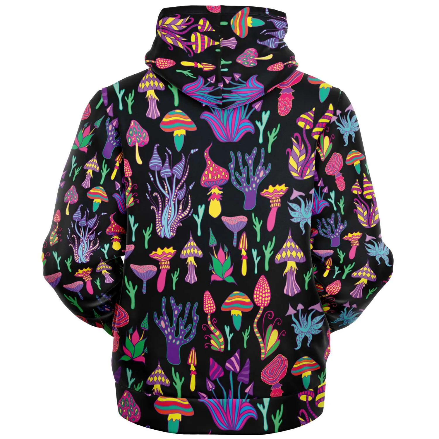 Trippy Mushrooms | Zip Up Hoodie