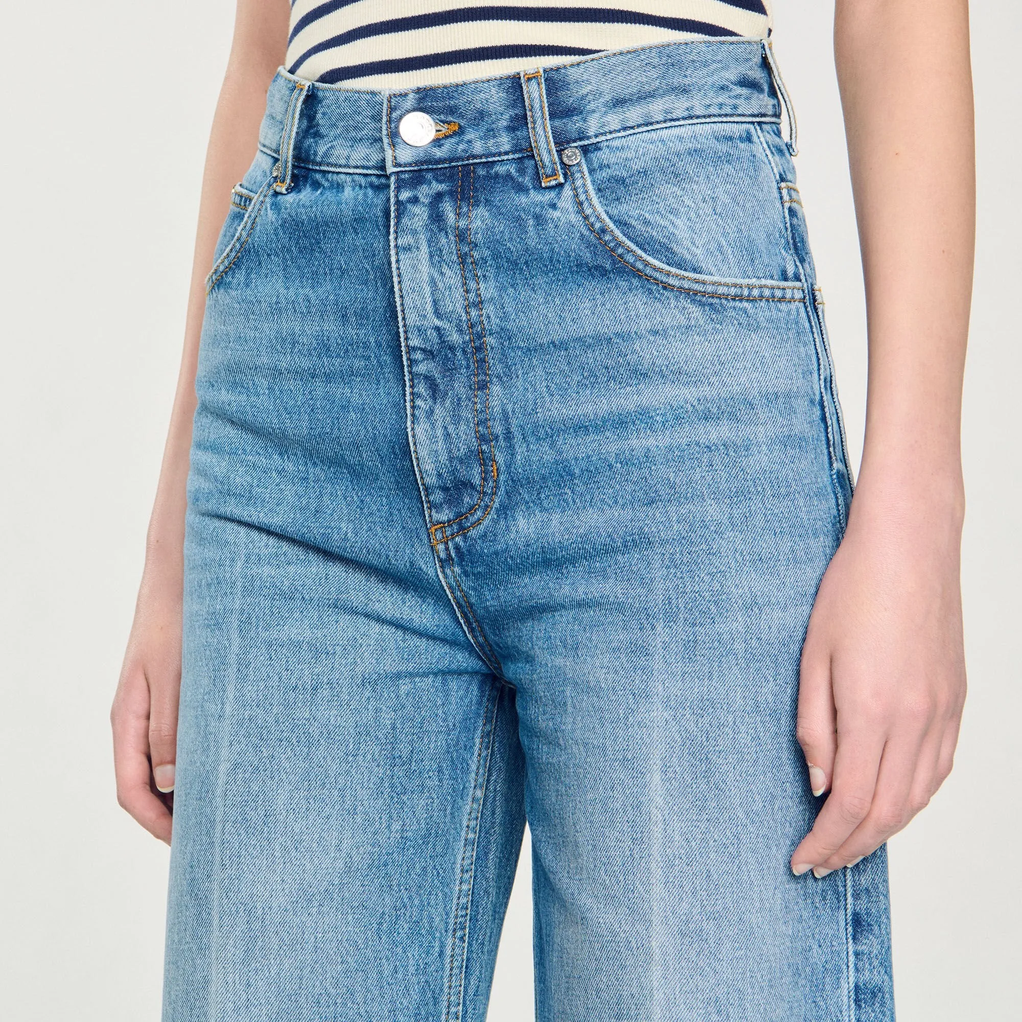 Tyler Faded Jeans Blue Jean