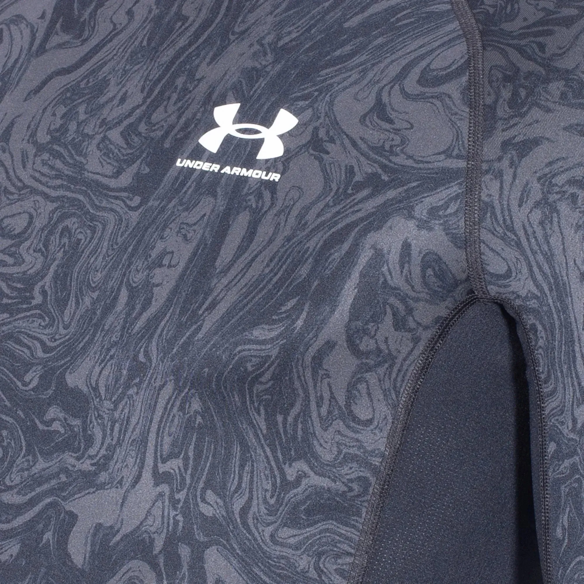Under Armour Longsleeve HG Comp Print schwarz