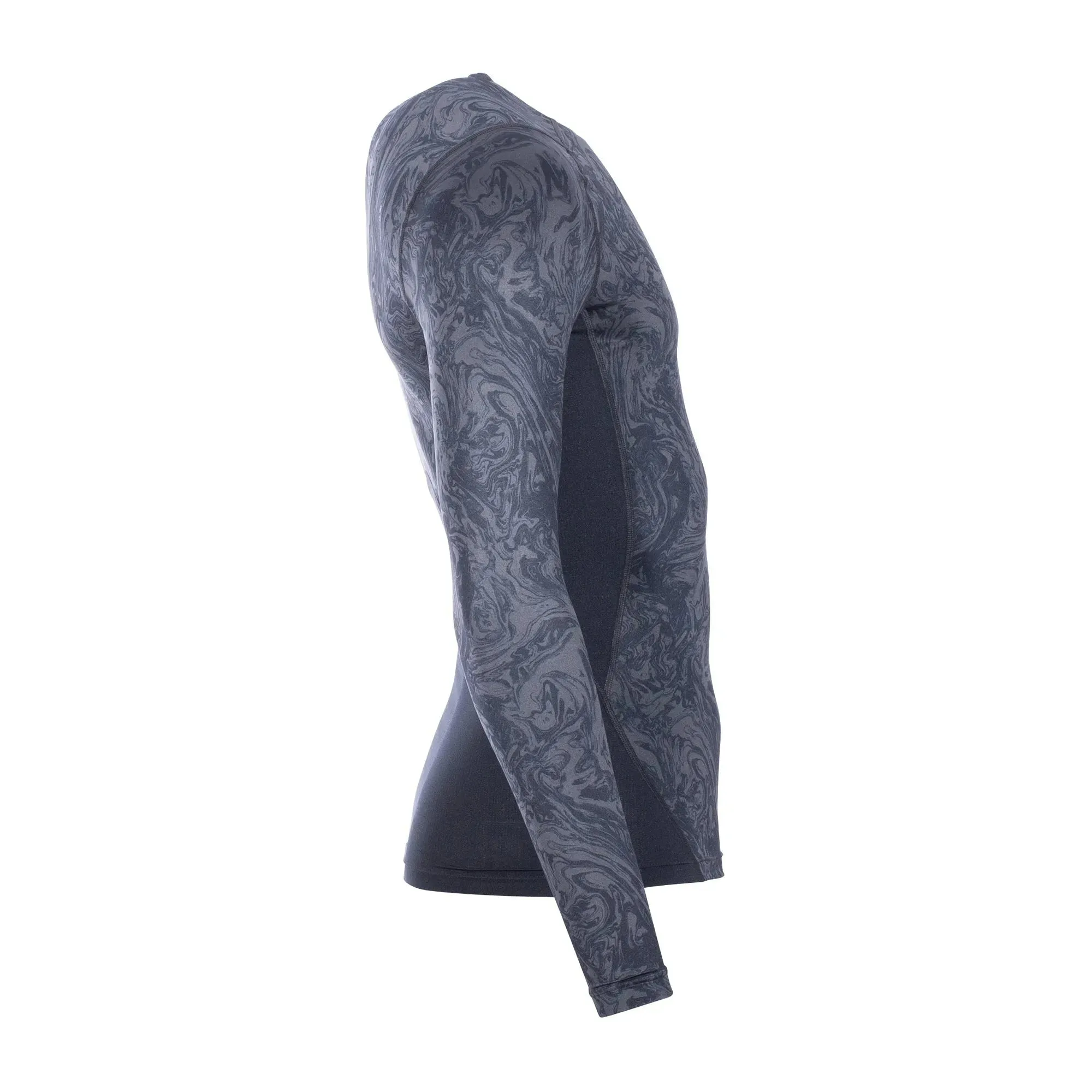 Under Armour Longsleeve HG Comp Print schwarz