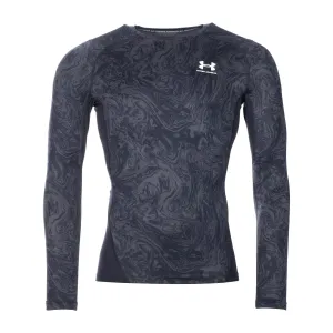 Under Armour Longsleeve HG Comp Print schwarz