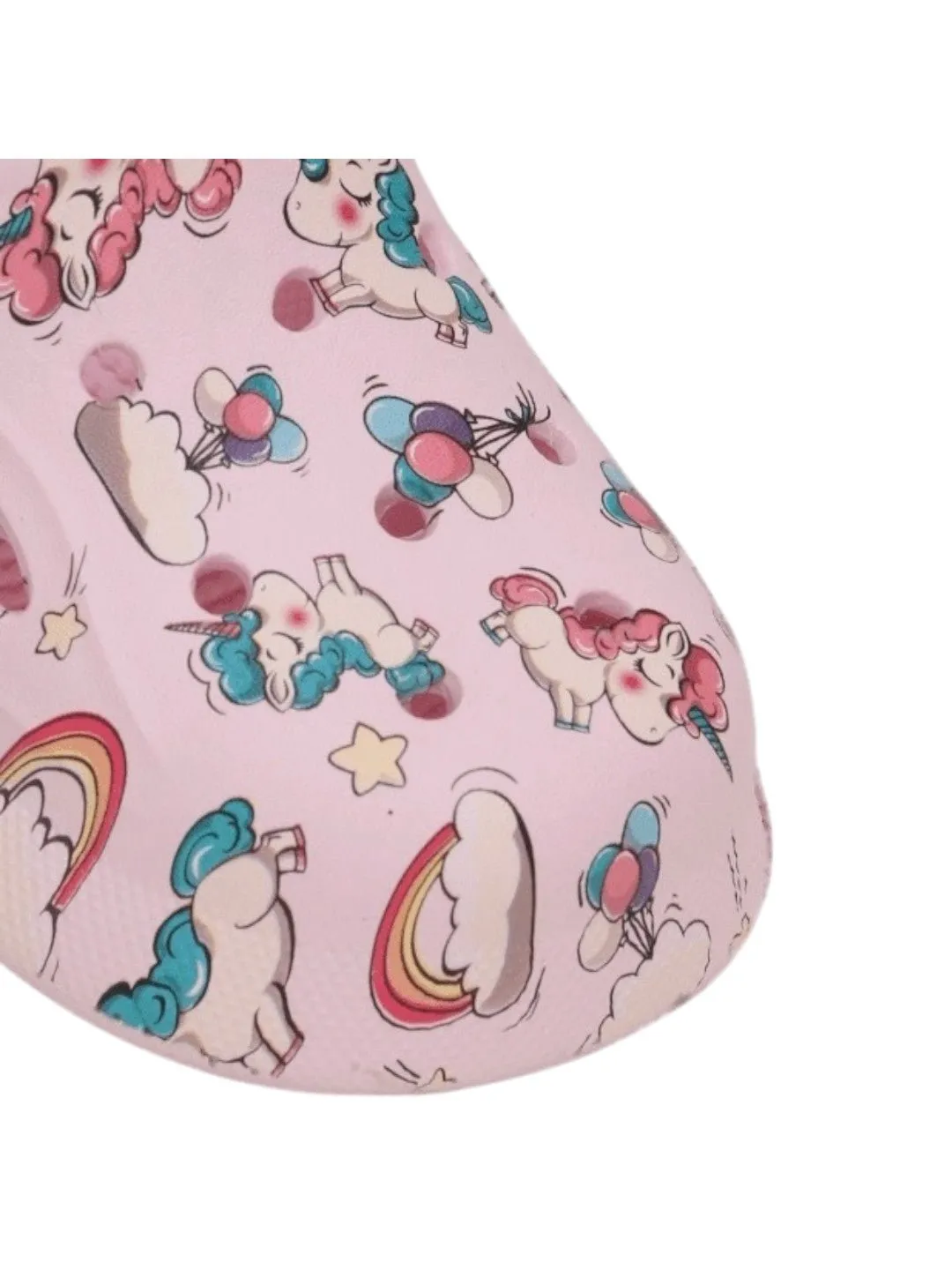 Unicorn Printed Clogs For Girls