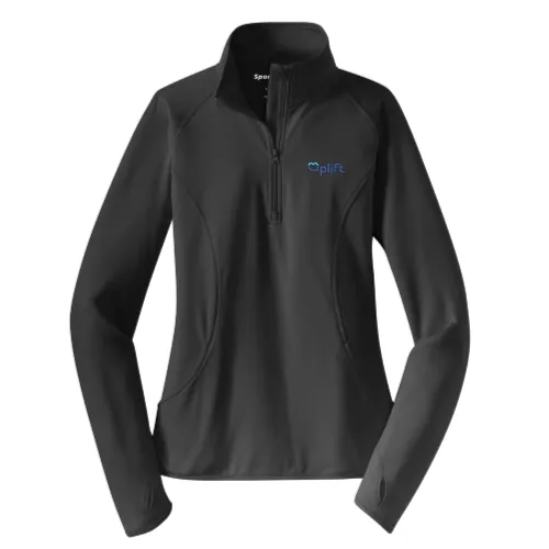Uplift - Sport-Tek Ladies Sport-Wick Stretch 1/2-Zip Pullover v1