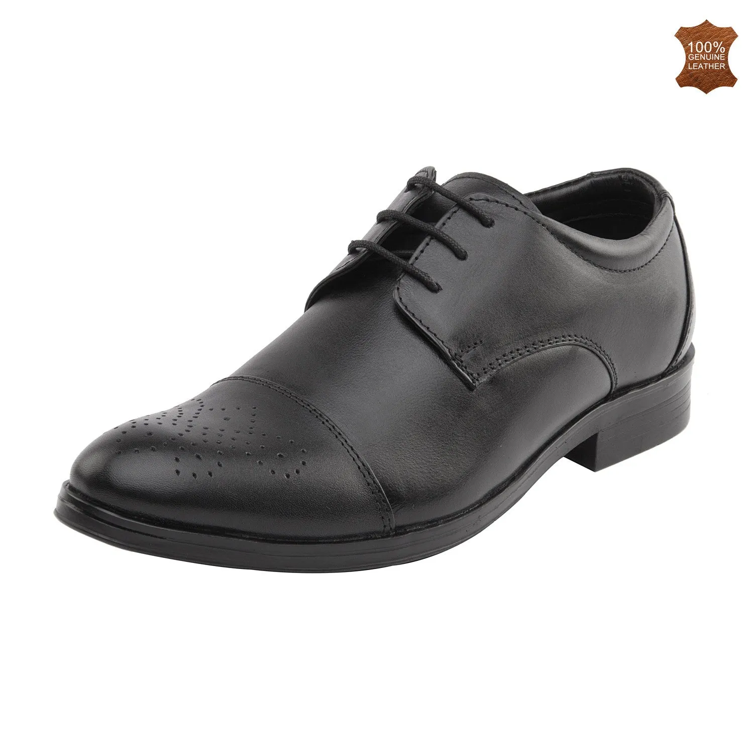 Vardhra Men 100% Genuine Leather - Double Monk Strap Shoes - Cherry