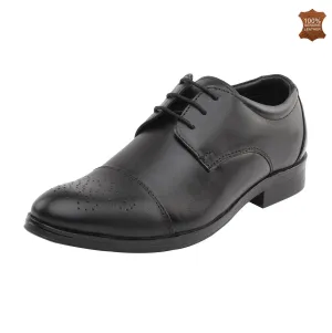 Vardhra Men 100% Genuine Leather - Double Monk Strap Shoes - Cherry