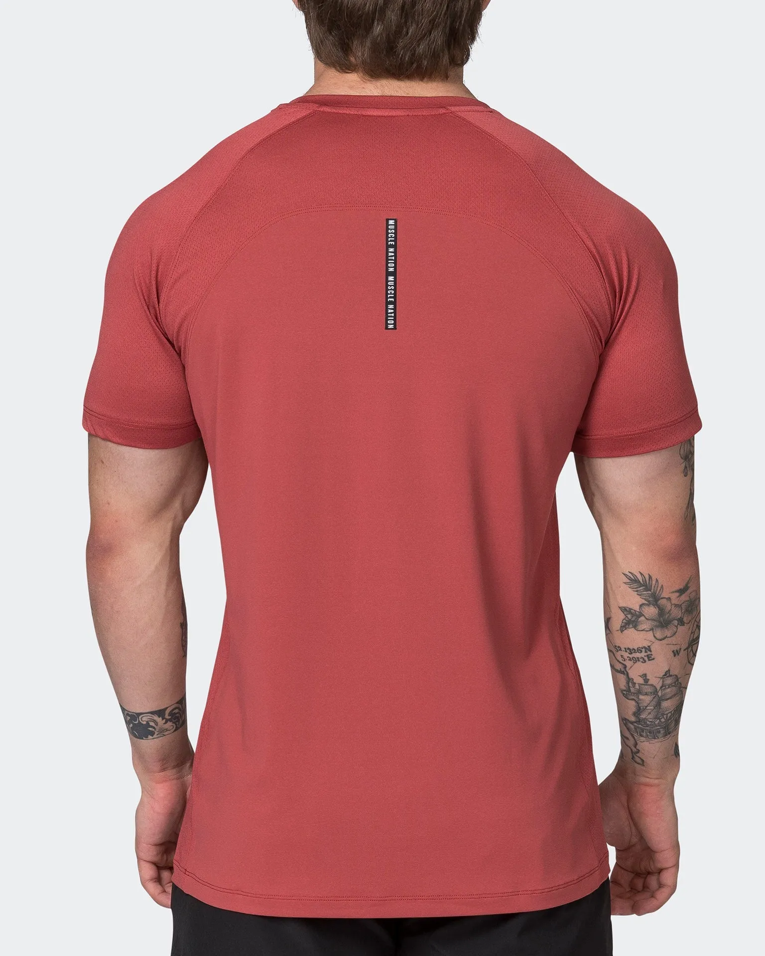 Ventilation Tee - Dusty Red