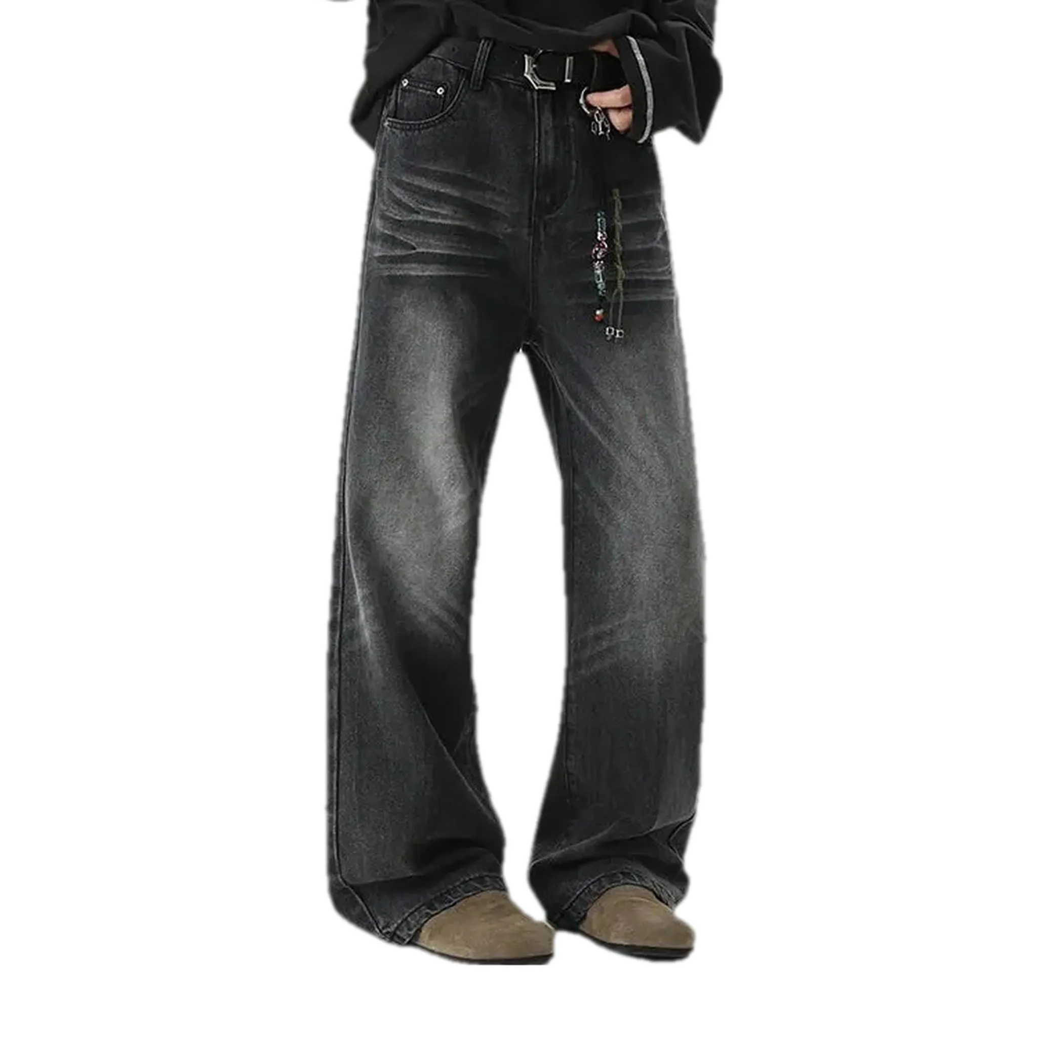 Vintage faded men's jeans