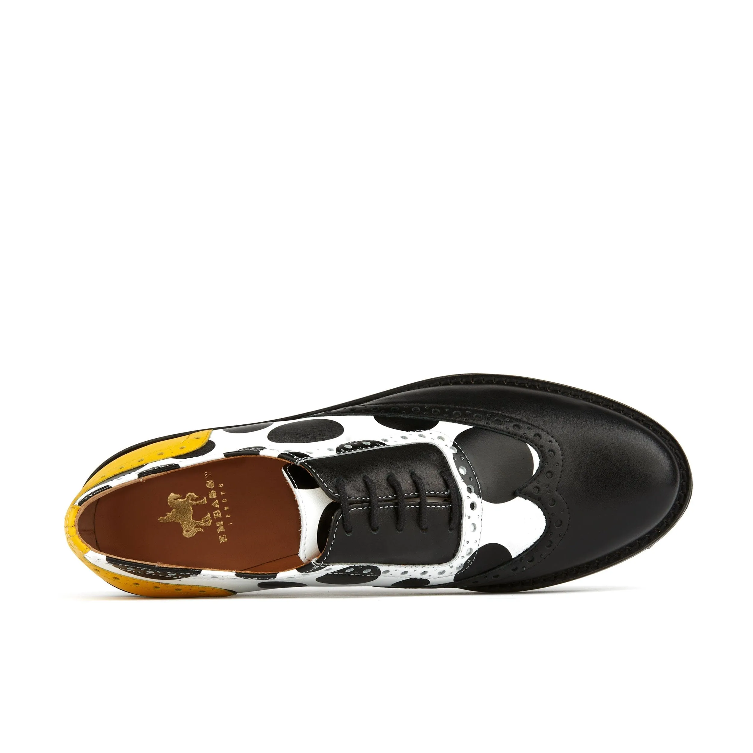 Vivienne - Black & White Polka Dot