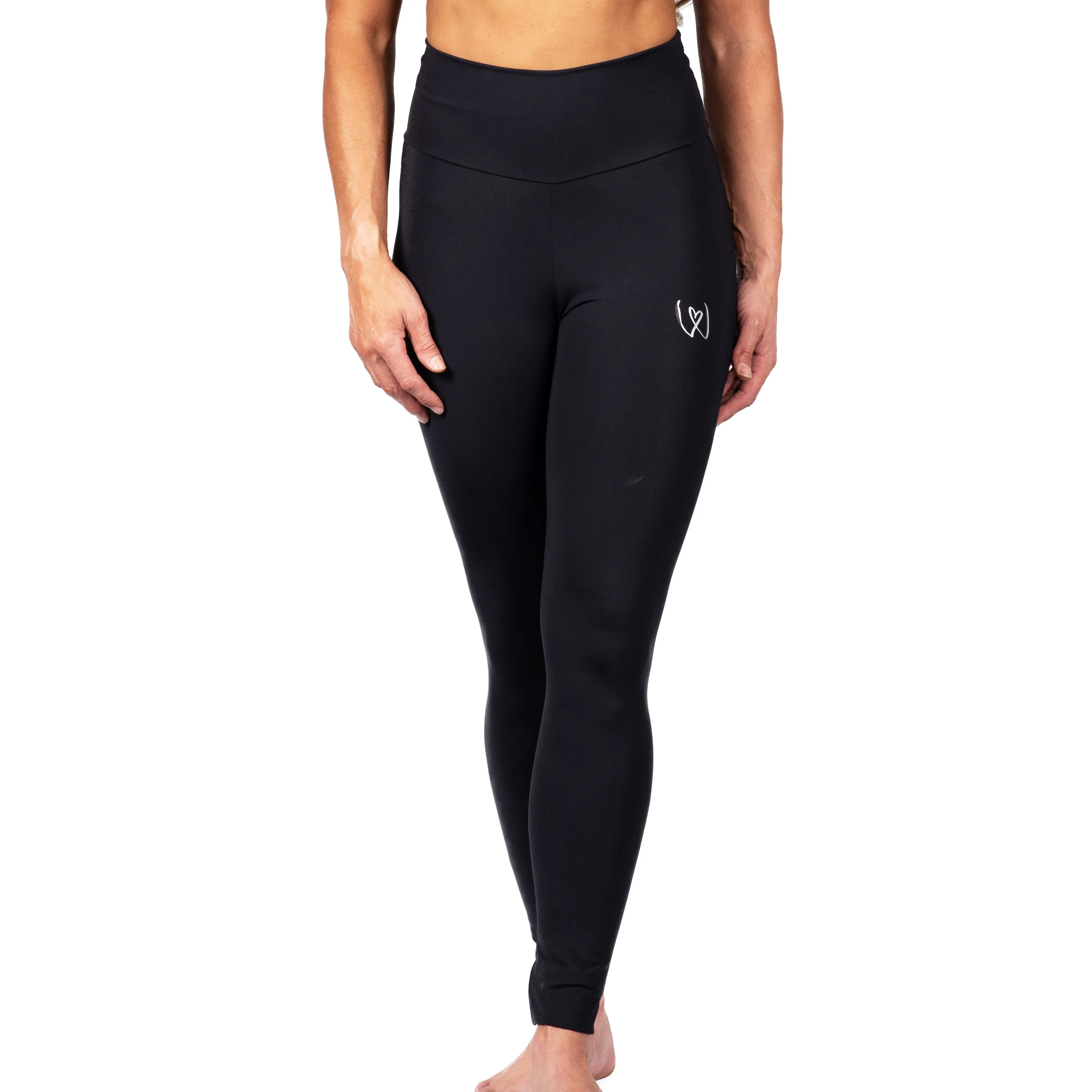 Warrior High Waist Compression Leggings - Plum