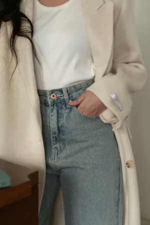 Washed Faded Jeans