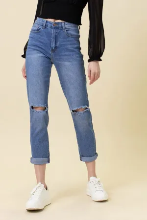 Where's Your Boyfriend High Waisted Boyfriend Jeans
