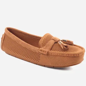 Women "ANEY" Faux Fur Suede Moccasins