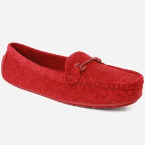 Women "TEMY" Faux Soft Suede Fur Lined Moccasins