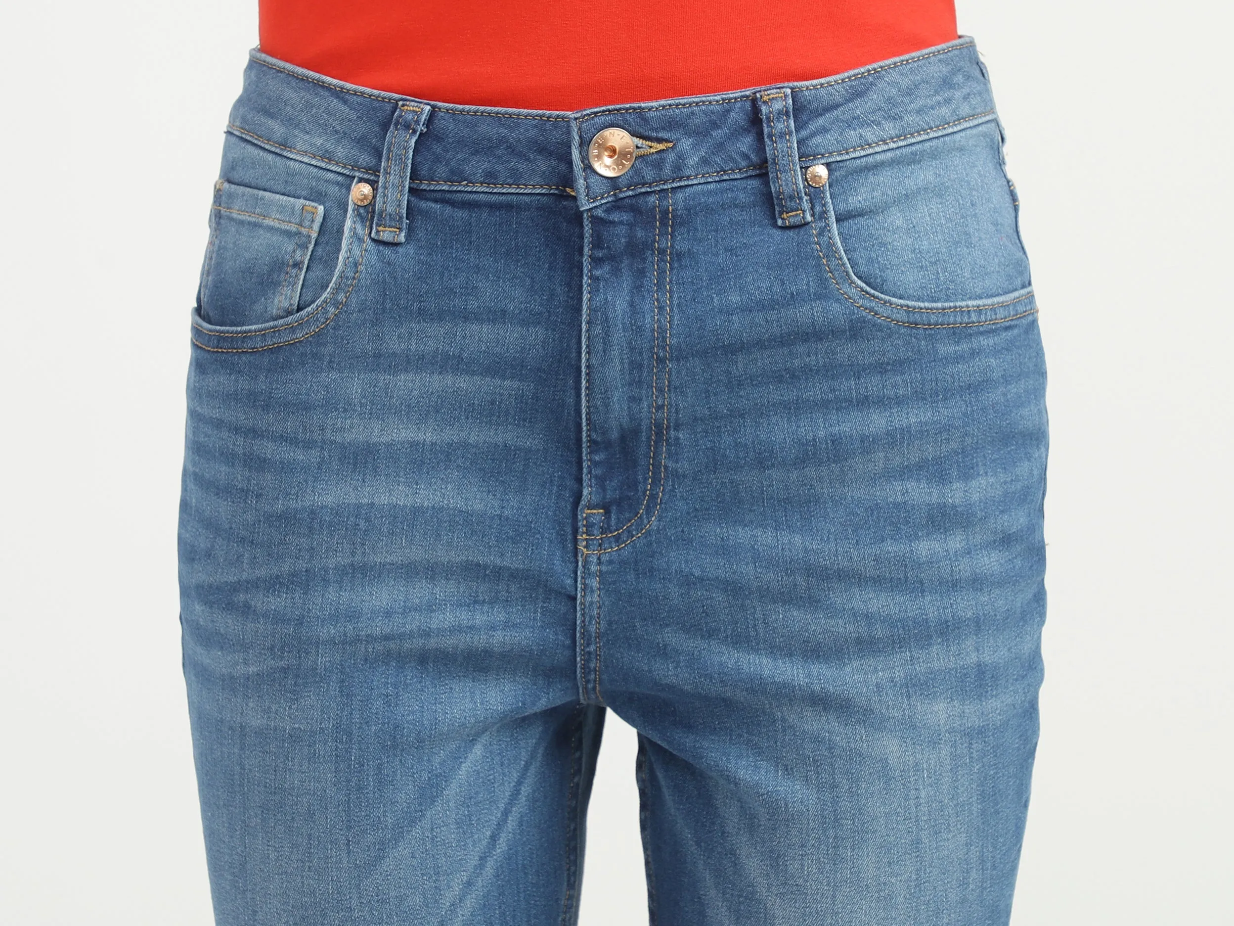 Women Solid Skinny Fit Jeans