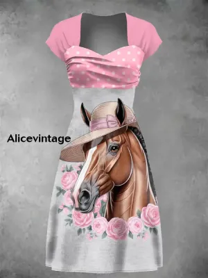 Women's Derby Roses Dress