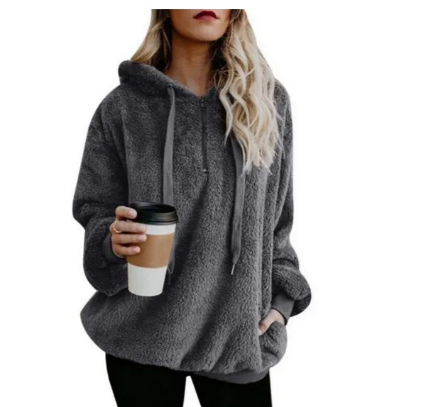 Women's Zera Zip-Neck Fleece Sweatshirt