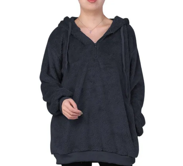 Women's Zera Zip-Neck Fleece Sweatshirt