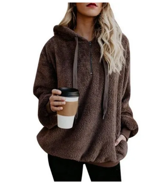 Women's Zera Zip-Neck Fleece Sweatshirt