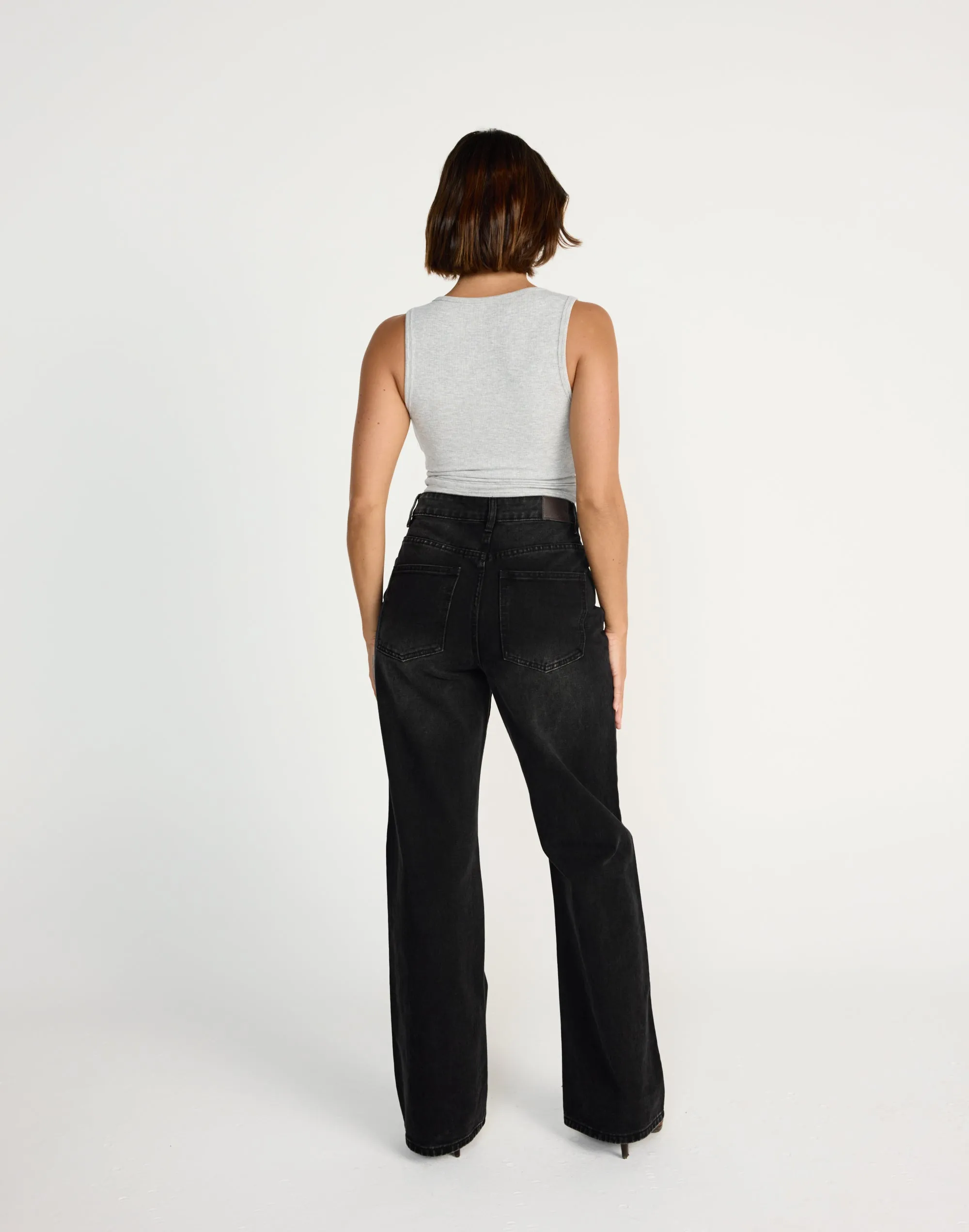 Zach Jeans (Black Faded)