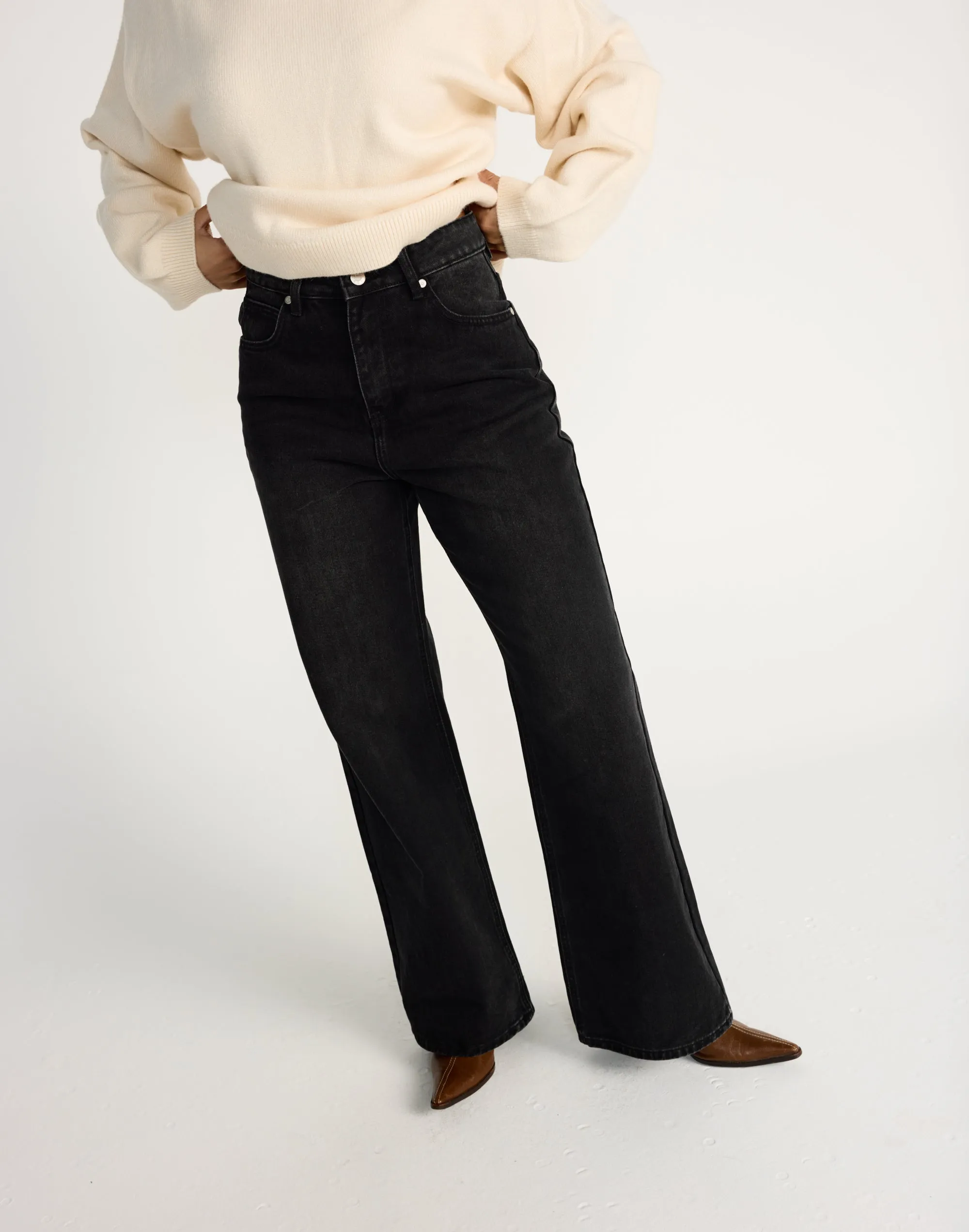 Zach Jeans (Black Faded)